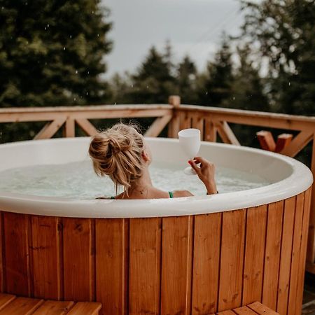 Babiogorska Chata - Dom Z Bali Z Jacuzzi I Sauna Zawoja Exterior foto
