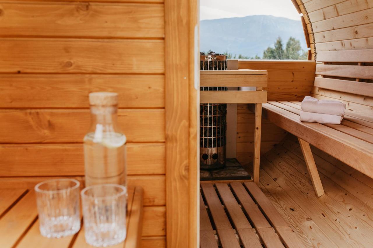 Babiogorska Chata - Dom Z Bali Z Jacuzzi I Sauna Zawoja Exterior foto